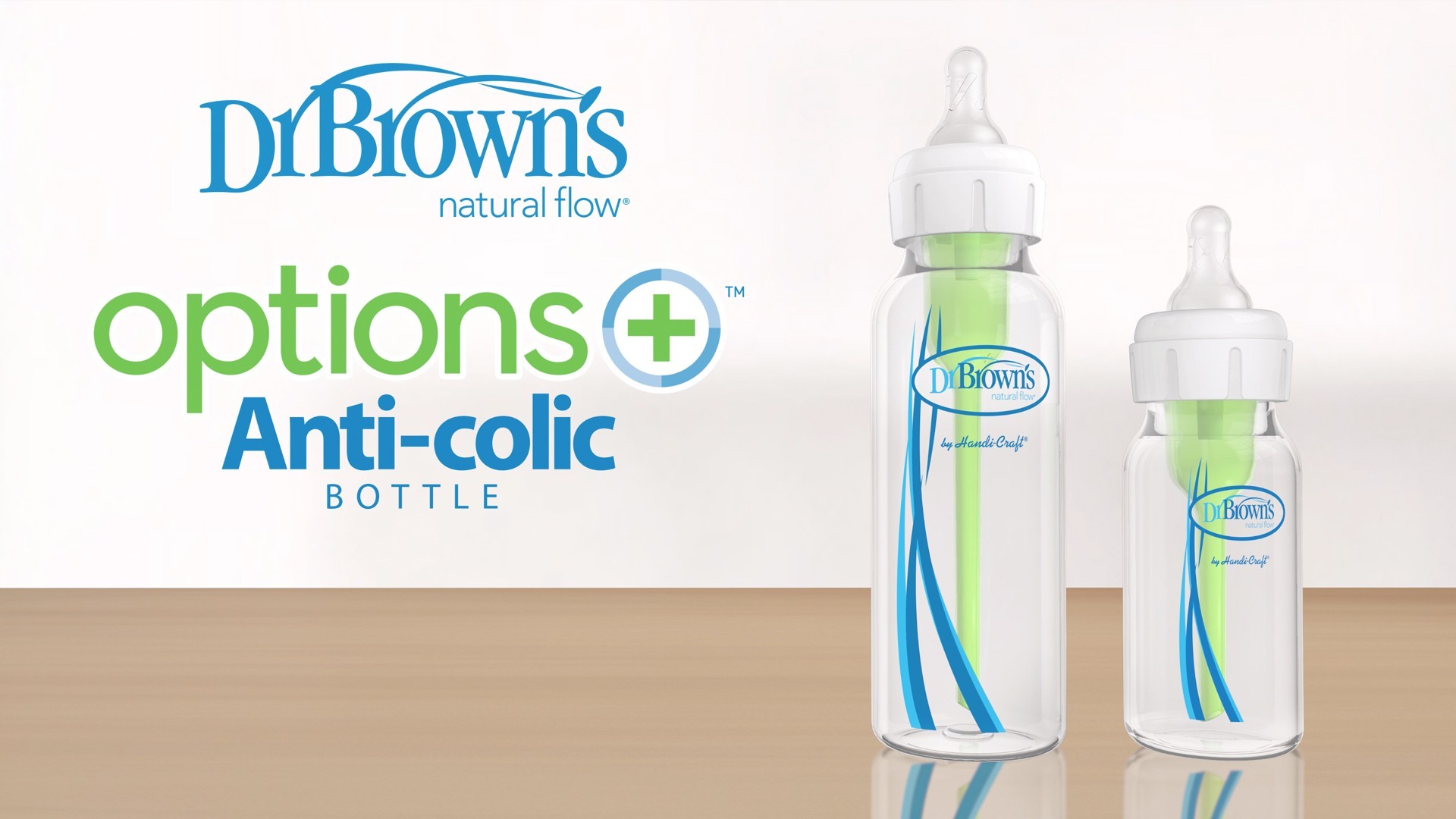 Dr. Brown's 爱宝选PLUS玻璃标准婴儿奶瓶（卡通版）